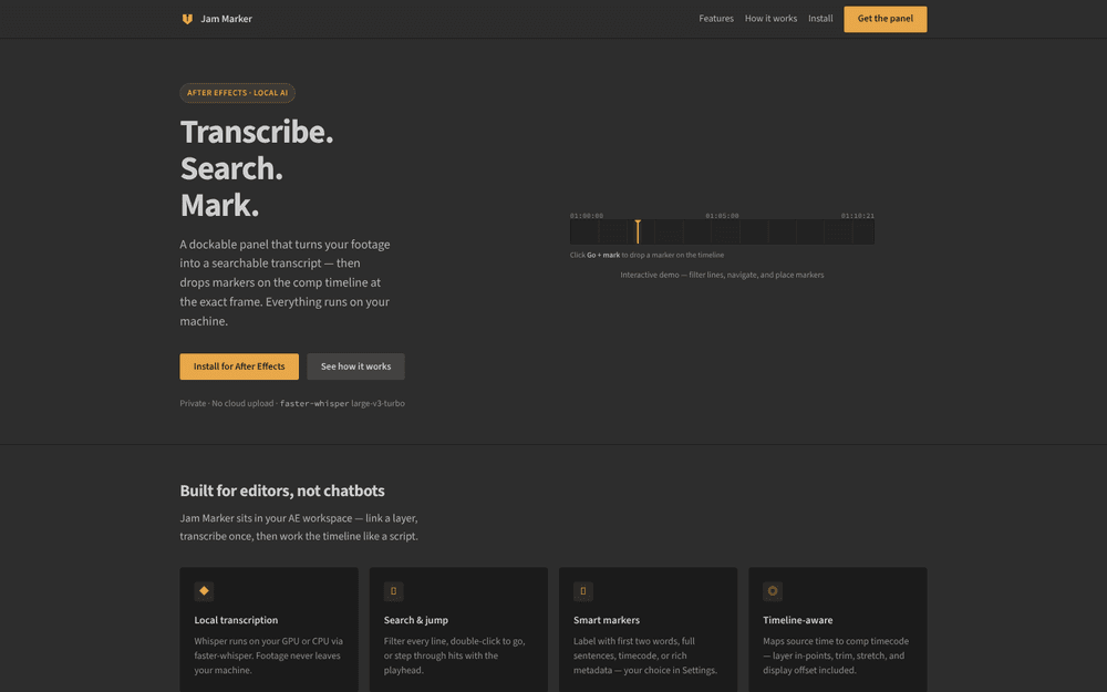 Jam Marker screenshot