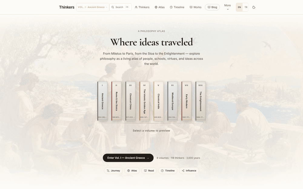 Thinkers screenshot